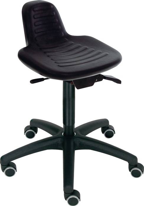 Drehhocker Rl.PU-Schaum Neigeverstellung 7Grad