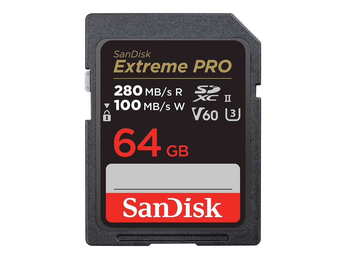 SanDisk Extreme Pro - Flash-Speicherkarte - 64 GB