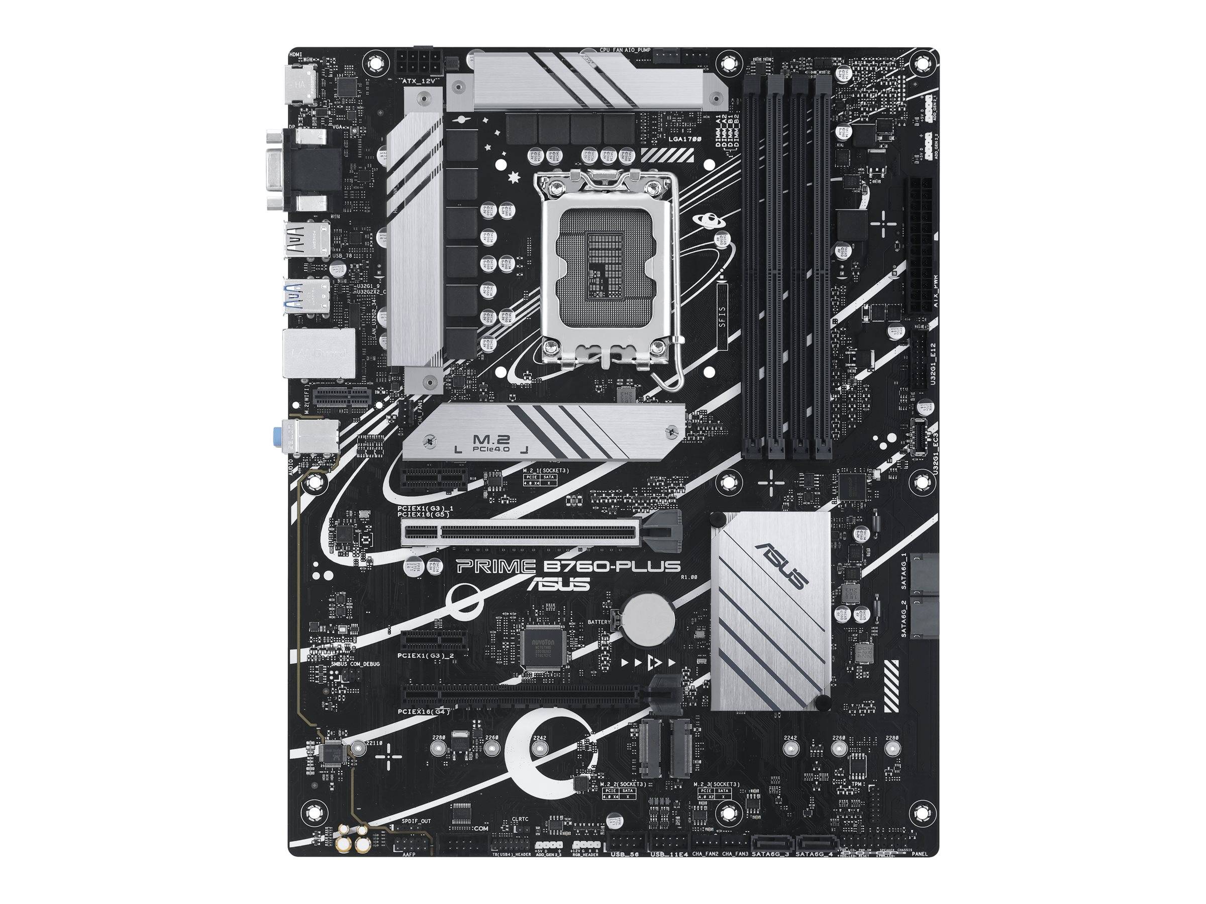 ASUS PRIME B760M-A D4-CSM - Motherboard - micro ATX - LGA1700-Sockel - B760 Chipsatz - USB 3.2 Gen 1, USB 3.2 Gen 2, USB