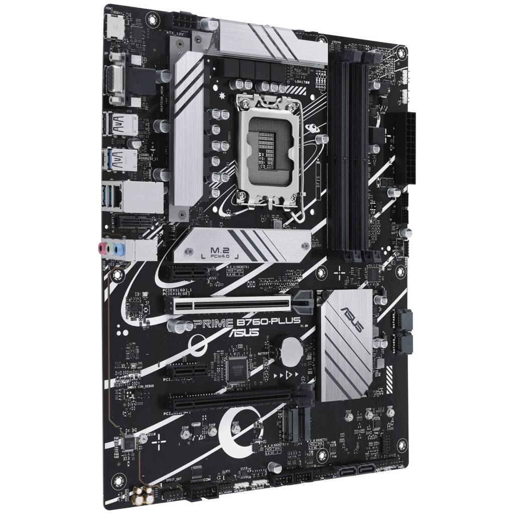 Asus Prime B760-Plus Mainboard Sockel (PC) Intel® LGA 1700 Formfaktor (Details) ATX Mainboard-Chipsatz Intel® B760