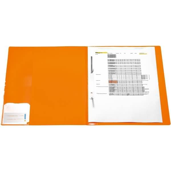 Schnellhefter A4 PP Neon orange