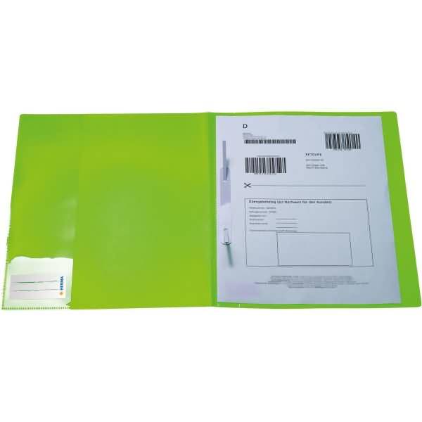 Schnellhefter A4 PP Neon grün
