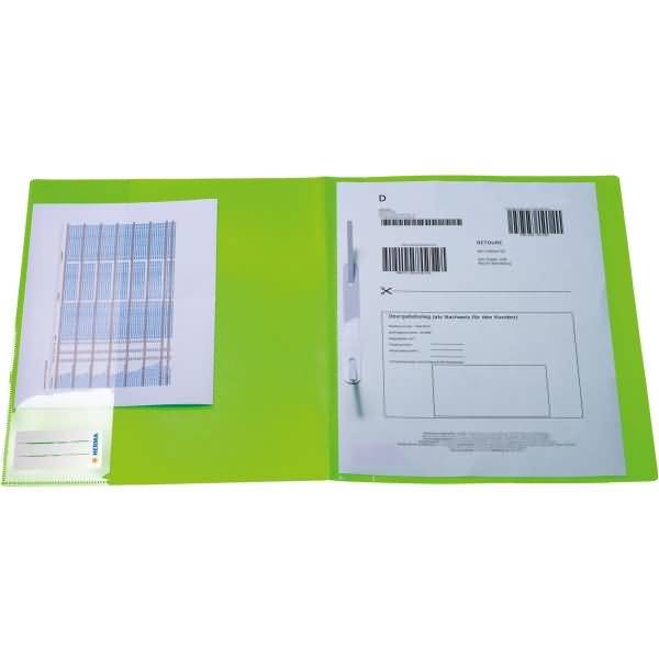 Schnellhefter A4 PP Neon grün