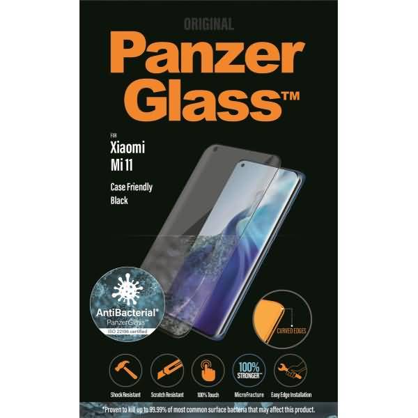 PanzerGlass E2E Xiaomi Mi 11 CF / Mi 11 Ultra, Antibakt, Black