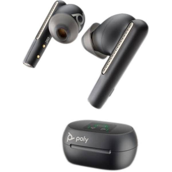 Poly Bluetooth Headset Voyager Free 60+ UC Teams USB-C schwarz