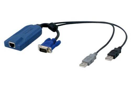 Raritan Computer Interface Modul D2CIM-DVUSB für Virtual Media, Dual USB, VGA