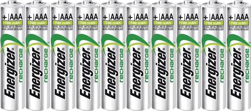 Energizer Micro (AAA)-Akku NiMH Power Plus HR03 700 mAh 1.2 V 10 St