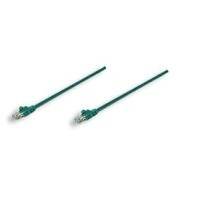 Intellinet Network Patch Cable, Cat5e, 3m, Green, CCA, U/UTP, PVC, RJ45, Gold Plated Contacts, Snagless, Booted, Lifetim