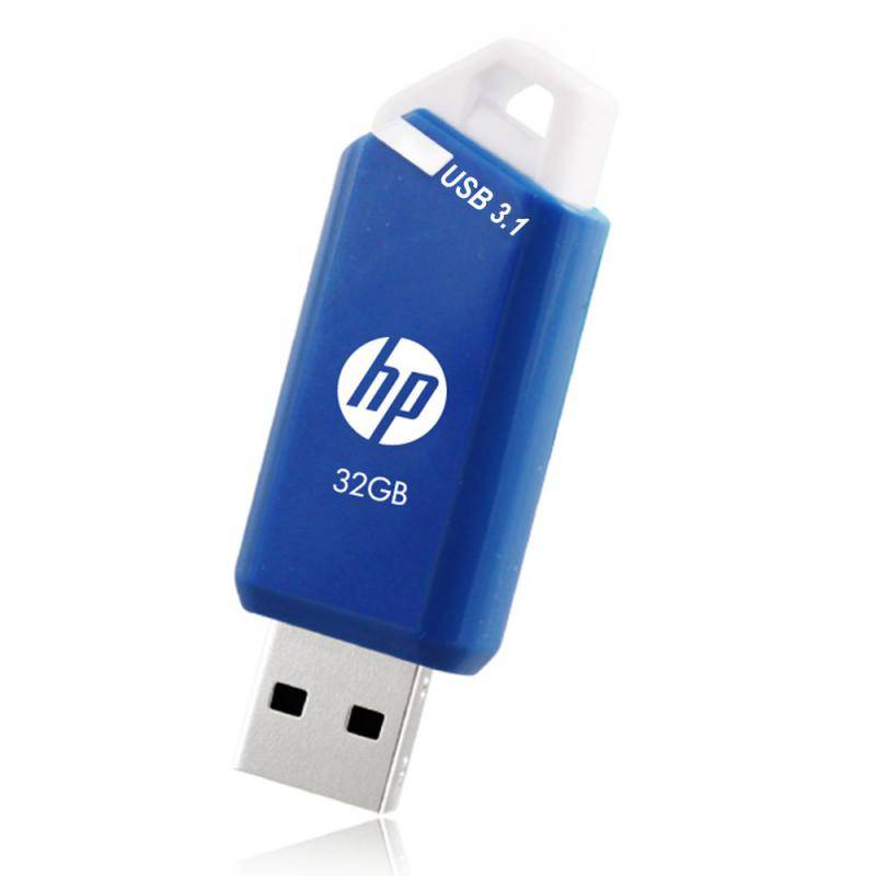 HP x755w Triple Pack - 32 GB - USB Typ-A - 3.2 Gen 1 (3.1 Gen 1) - 75 MB/s - Dia - Blau - Weiß