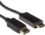 ACT Conversion cable DisplayPort male to HDMI-A male 1.80 m
