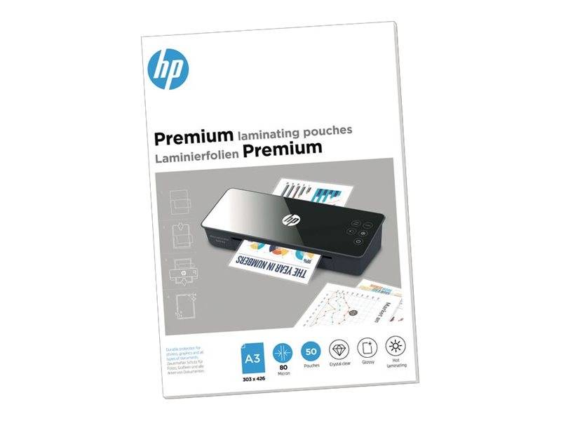 HP Premium - 80 Mikron - 50er-Pack - glänzend