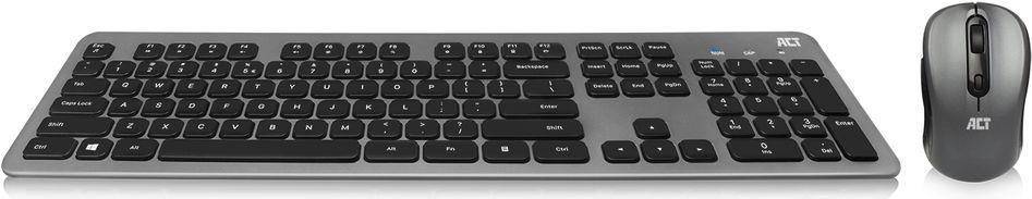ACT AC5710 Tastatur RF Wireless QWERTY UK International Schwarz (AC5710)