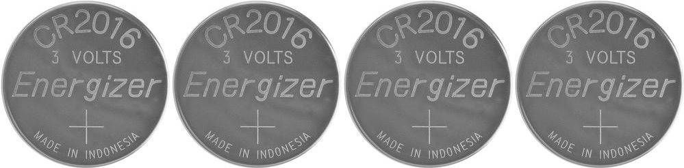Energizer Knopfzelle E300849003 CR2016 Lithium 4 St./Pack.