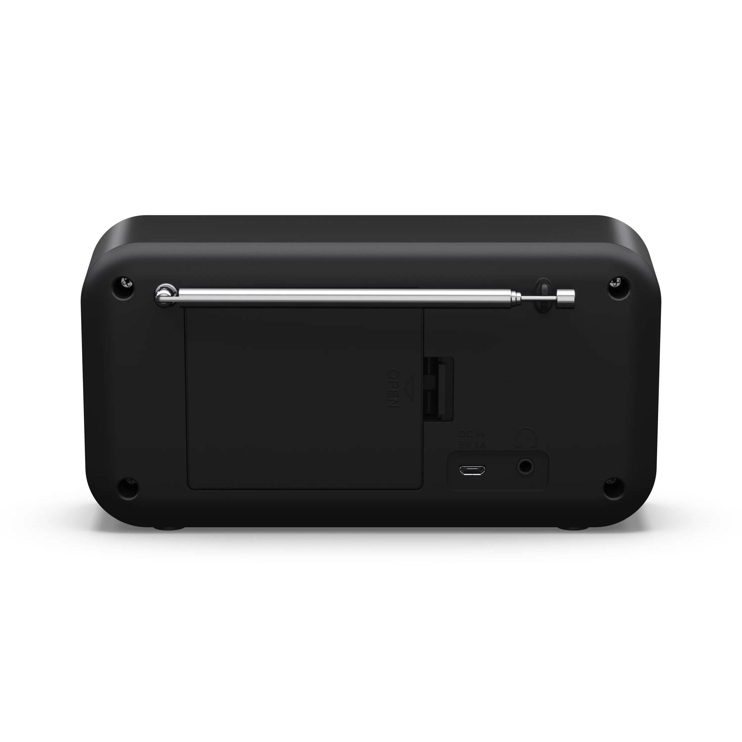 SHARP DR-P420BK – Tragbares Digitalradio mit DAB+/FM & Bluetooth – 20 Senderspeicher, USB- oder Batteriebetrieb