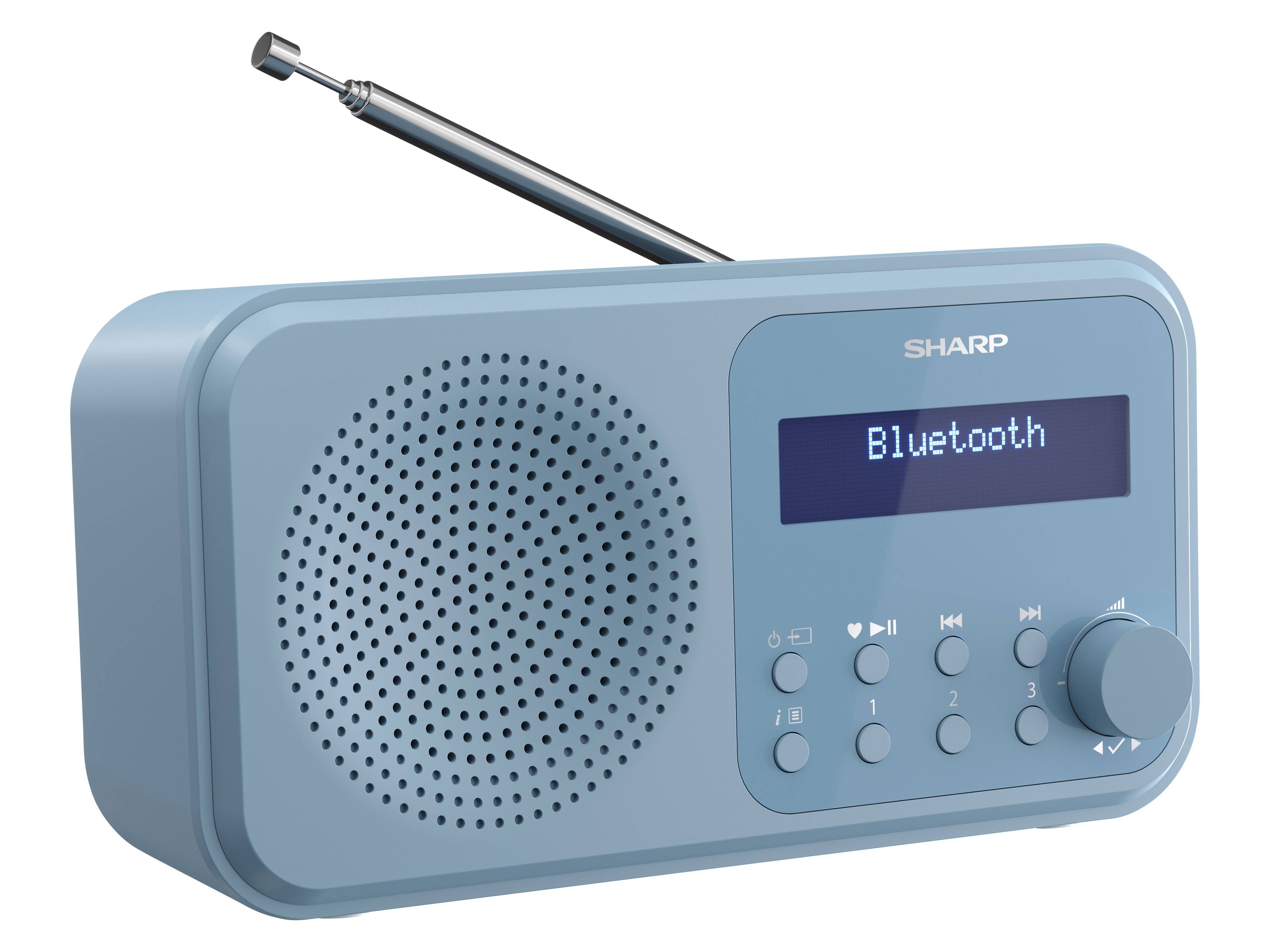 SHARP DAB+/FM Radio DR-P420, USB, Bluetooth, blau