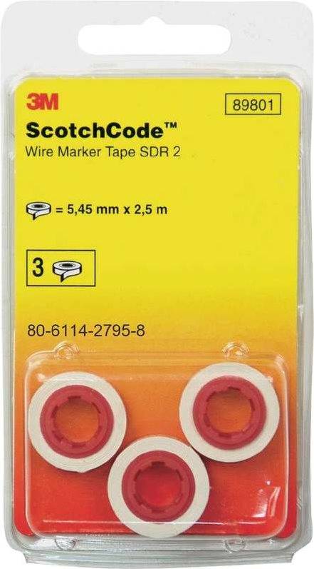 3M Scotchcode™ Kabelmarkierer-Nachfüllrollen Ziffer ''4'' 80-6114-2797-4 Inhalt: 3 Rolle(n) (80-6114-2797-4)