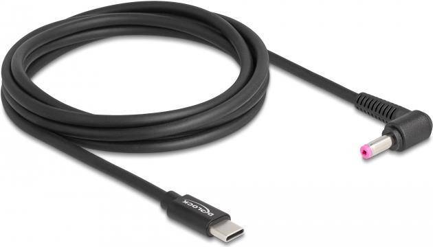 Delock Stromkabel - USB-C (M) zu Gleichstromstecker 4,8 x 1,7 mm (M) - 20 V - 3
