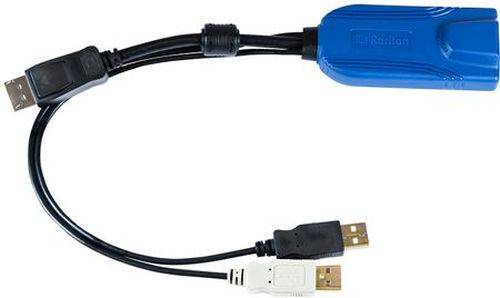 Raritan Computer Interface Modul D2CIM-DVUSB-DP für Virtual Media, Dual USB, Displayport