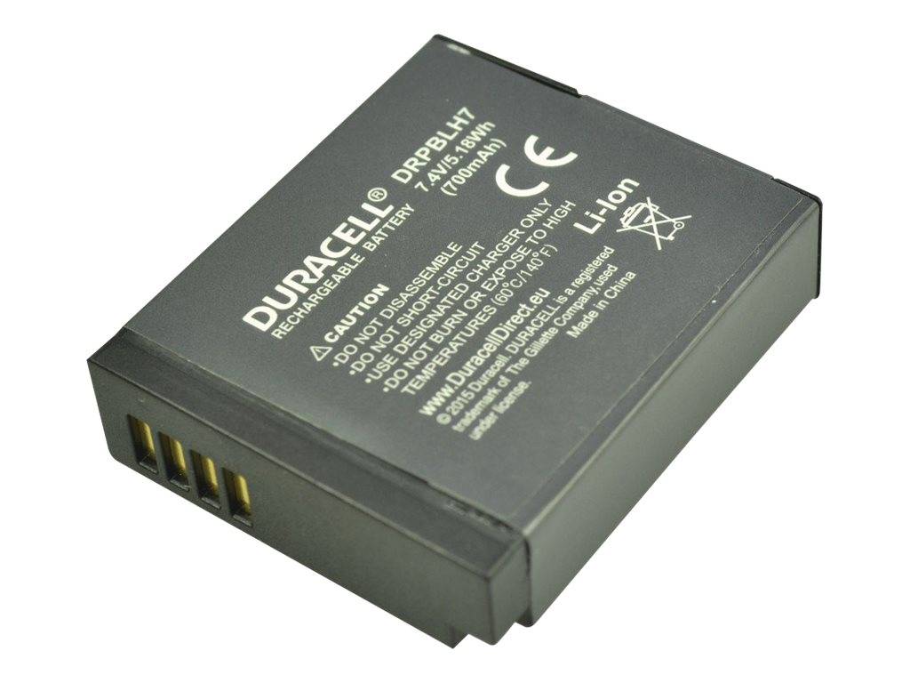 Duracell - Batterie - Li-Ion - 700 mAh - für Panasonic Lumix DMC-LX10, LX15, LX9