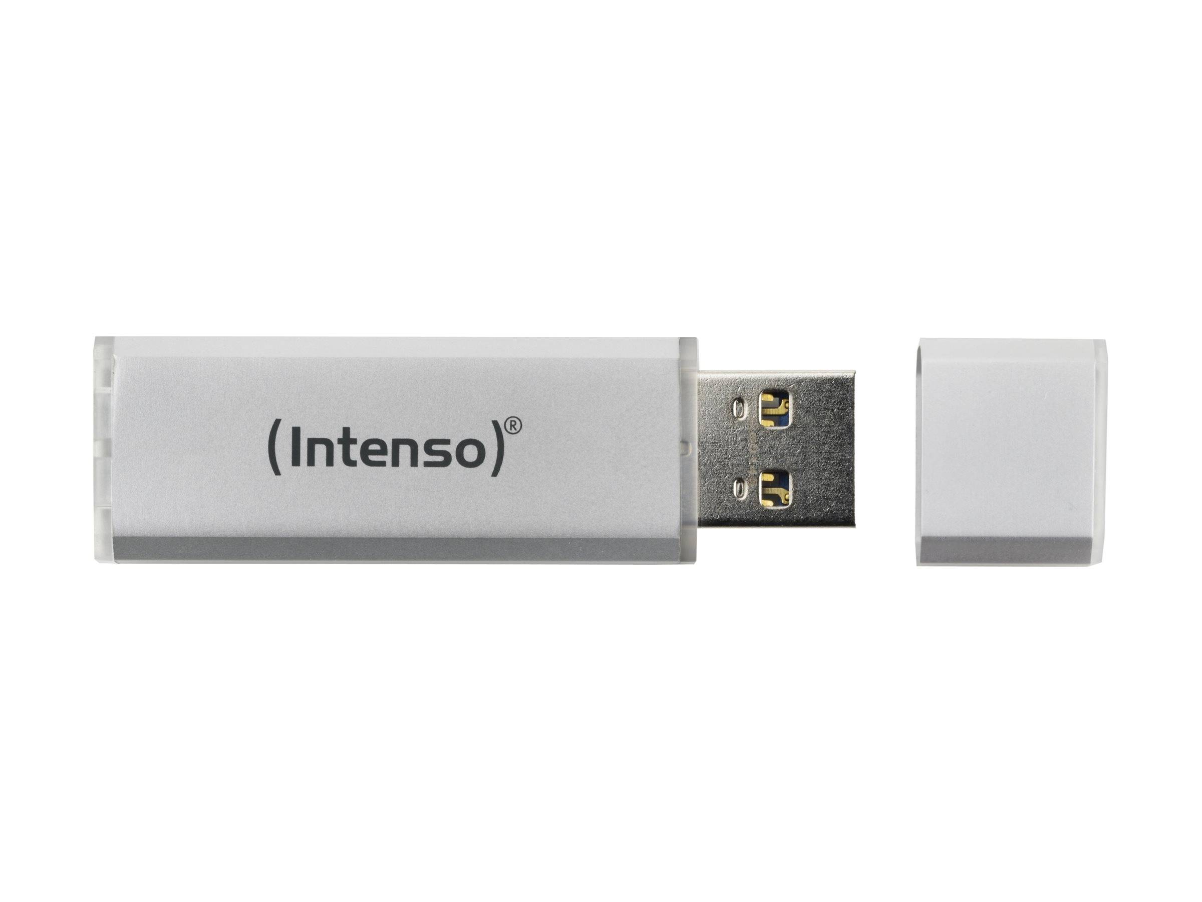Intenso Alu Line - USB-Flash-Laufwerk - 16 GB - USB 2.0 - Silber (Packung mit 3)
