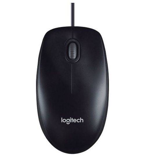 Logitech Maus M100, USB, 1000 dpi, schwarz