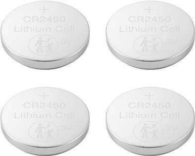 CR2450 Knopfzelle CR 2450 Lithium 580 mAh 3 V 4 St