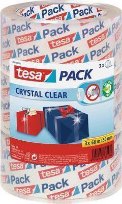 TESA Packband Tesapack® Transparent (L x B) 66 m x 50 mm Inhalt: 3 Rolle(n) (57831-00-01)