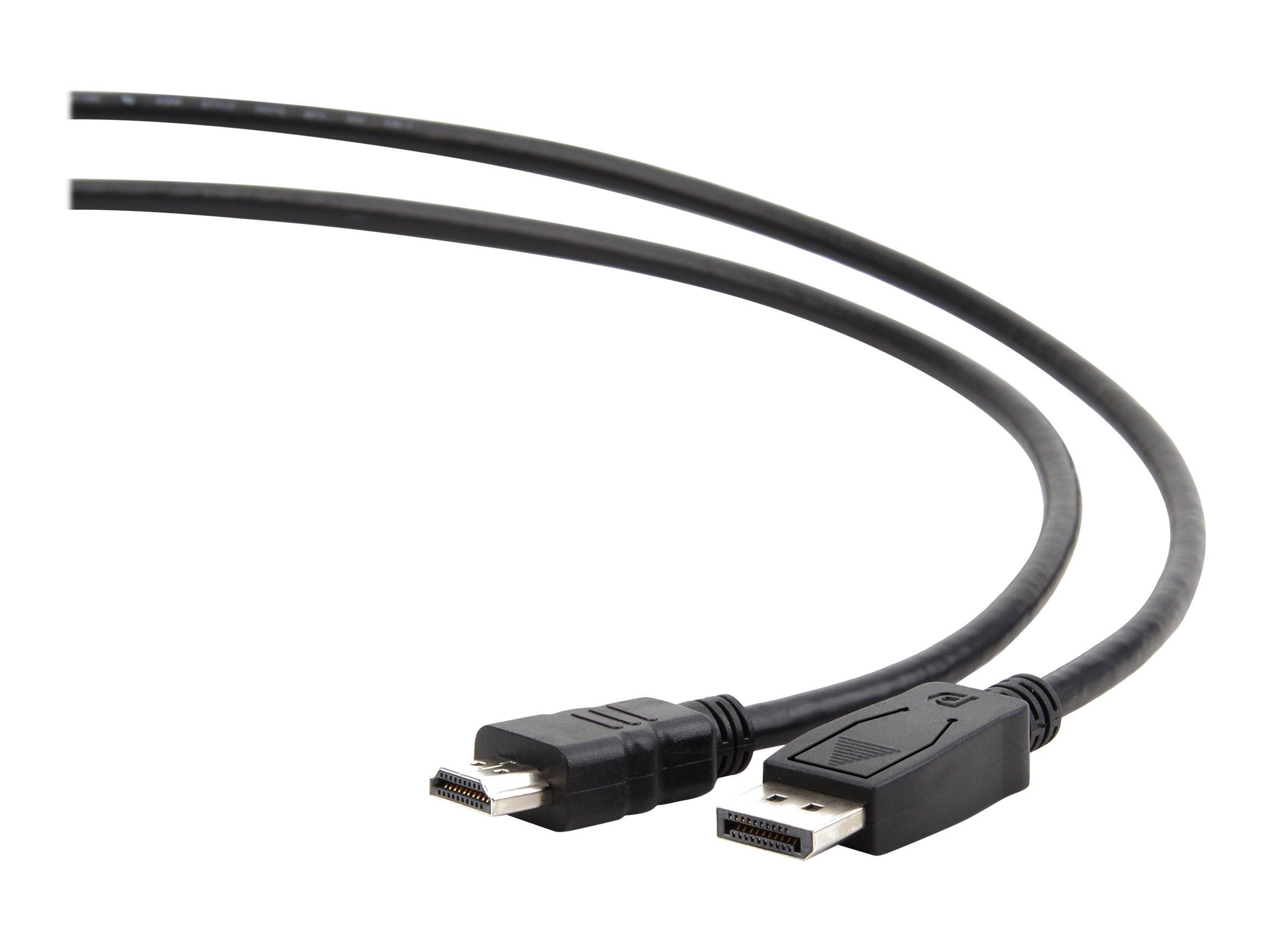 GEMBIRD - Cablexpert CC-DP-HDMI-10M - Adapterkabel - DisplayPort männlich zu HDMI männlich