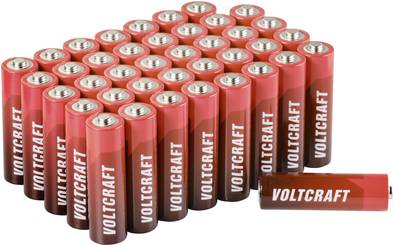 VOLTCRAFT Industrial LR6 SE Mignon (AA)-Batterie Alkali-Mangan 2900 mAh 1.5 V 40 St
