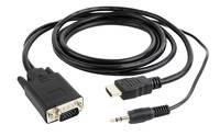 GEMBIRD - Cablexpert A-HDMI-VGA-03-6 - Adapterkabel - HDMI männlich zu HD-15 (VGA)