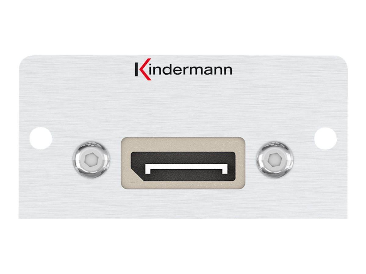 Kindermann Konnect 50 alu - Modulares Faceplate-Snap-In
