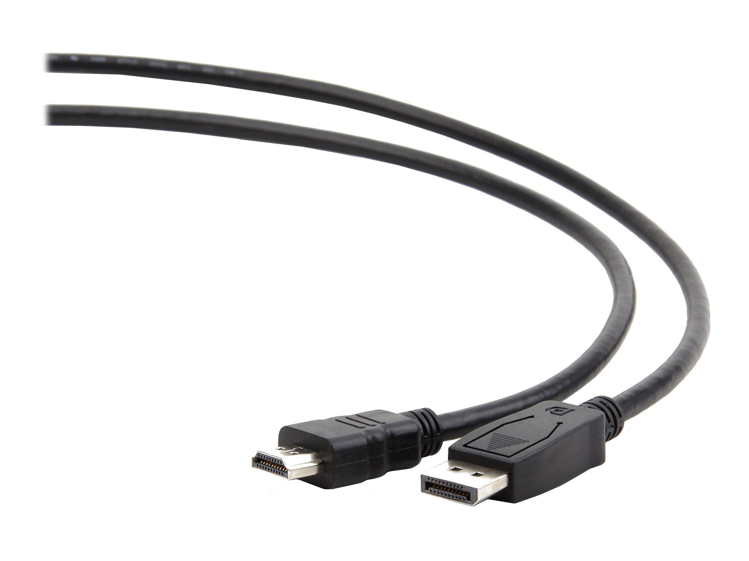 GEMBIRD - Cablexpert CC-DP-HDMI-1M - Adapterkabel - DisplayPort männlich zu HDMI männlich