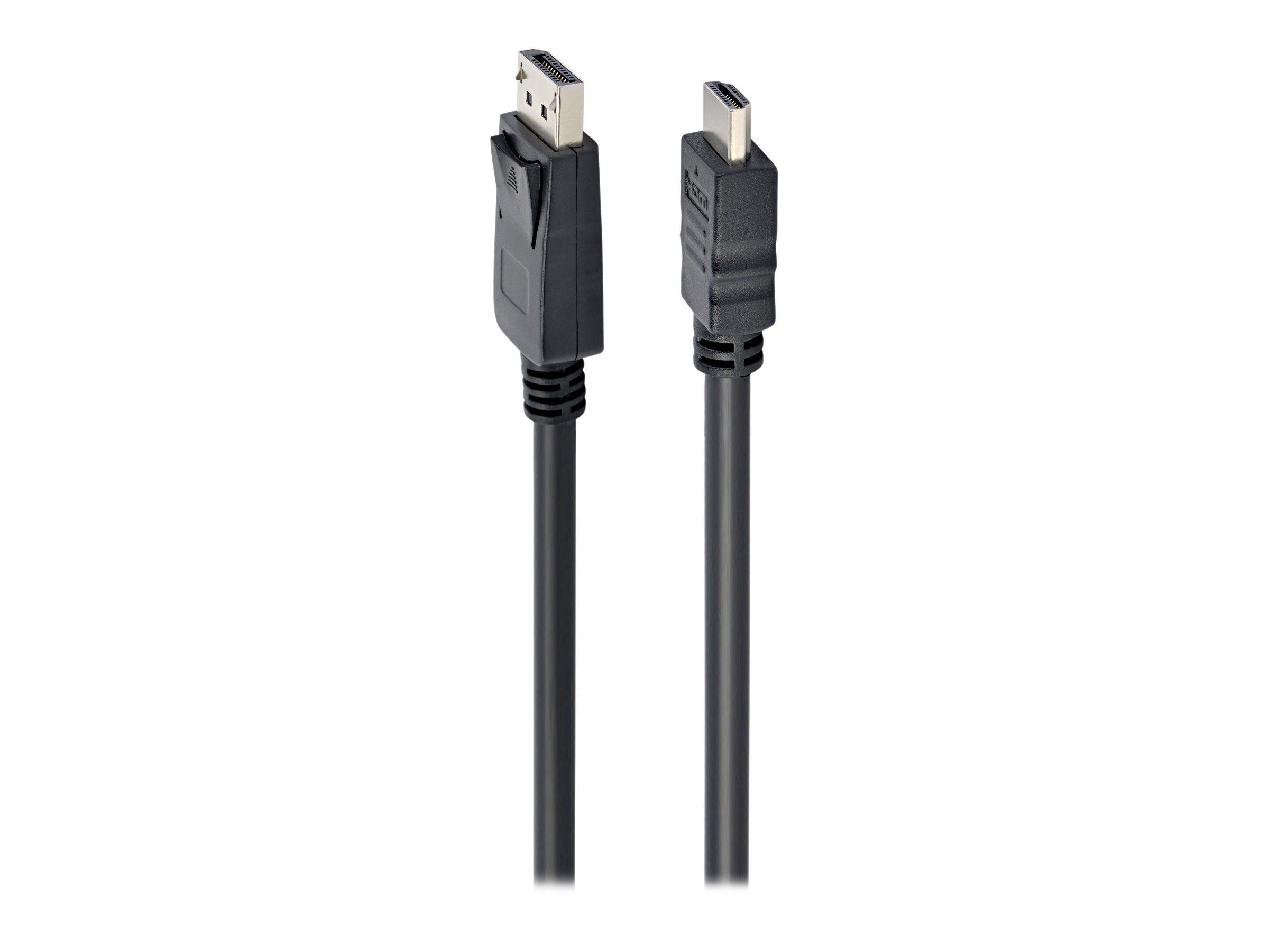 GEMBIRD - Cablexpert CC-DP-HDMI-1M - Adapterkabel - DisplayPort männlich zu HDMI männlich
