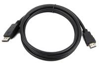 GEMBIRD - Cablexpert CC-DP-HDMI-3M - Adapterkabel - DisplayPort männlich zu HDMI männlich