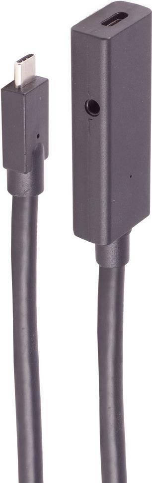 ShiverPeaks BASIC-S--USB C-C Kabel--Aktive USB-C Verlängerung USB 3.1 10Gbps 3.0m - Kabel - Digital/Daten