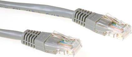 ACT Grey 30meter U/UTP CAT6 patch cable with RJ45 connectors