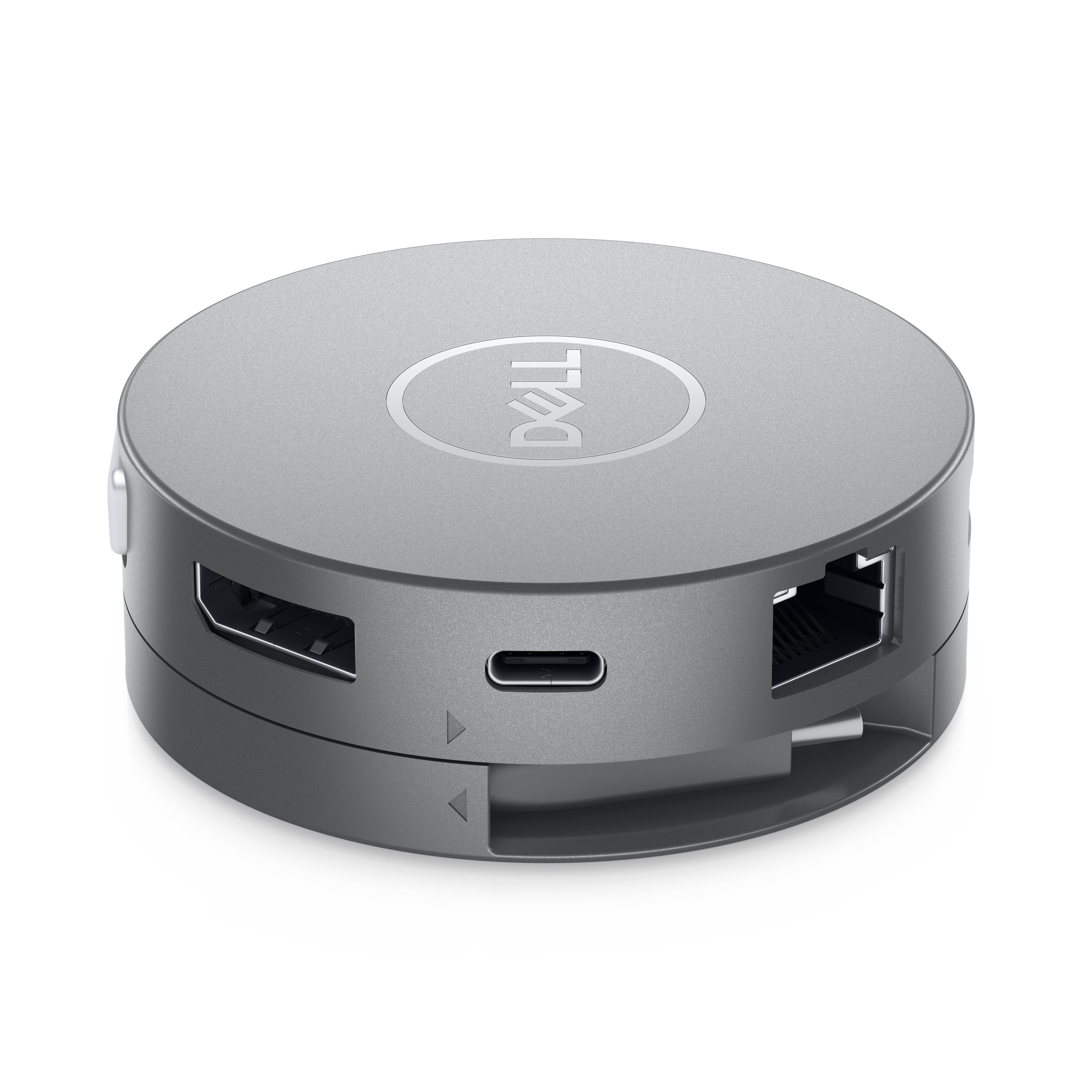 Dell Dockingstation - USB-C - Mobile Adapter DA310 - USB 3.2 - RJ-45 - DisplayPort - HDMI - VGA
