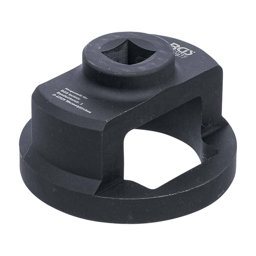 Rollenlager-Achsmuttern-Schlüssel - für BPW 12 t - Spezialprofil - SW 80 mm