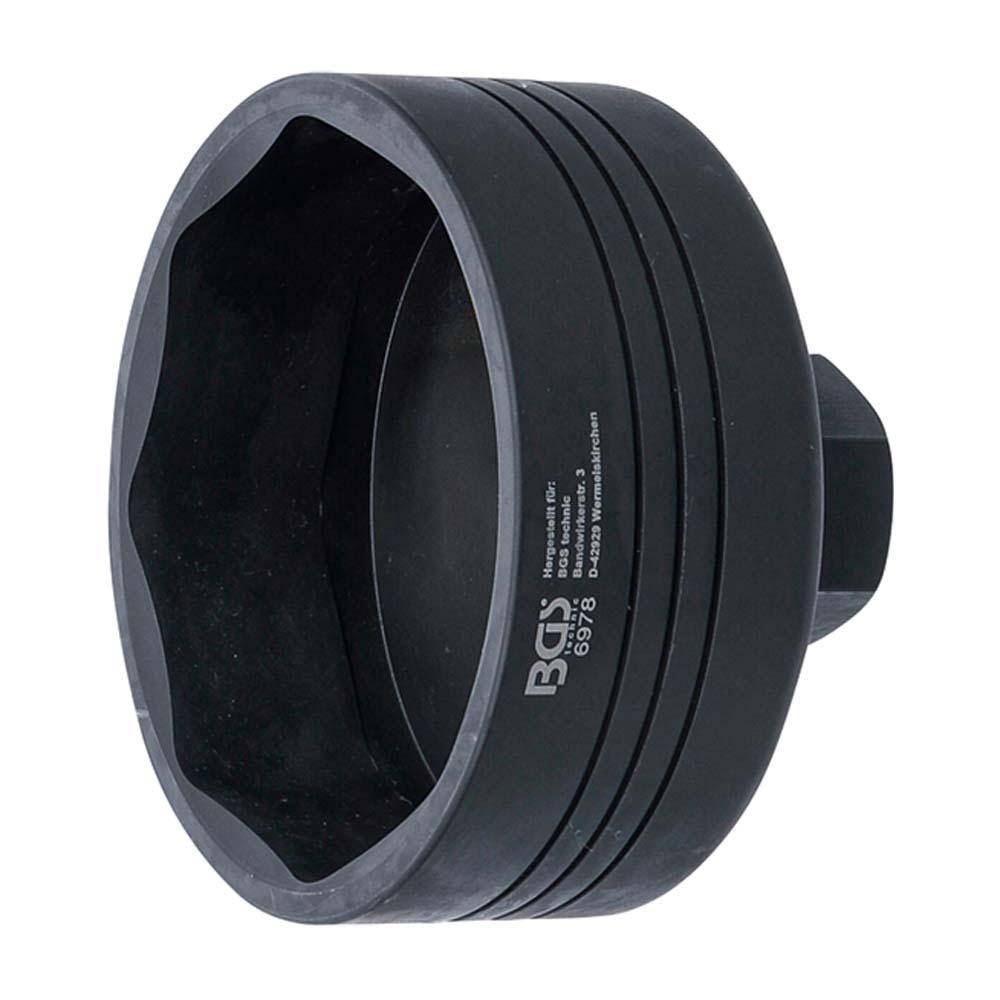 Achsmuttern-Schlüssel - 8-kant - für BPW 12 t Achsen - SW 109 mm