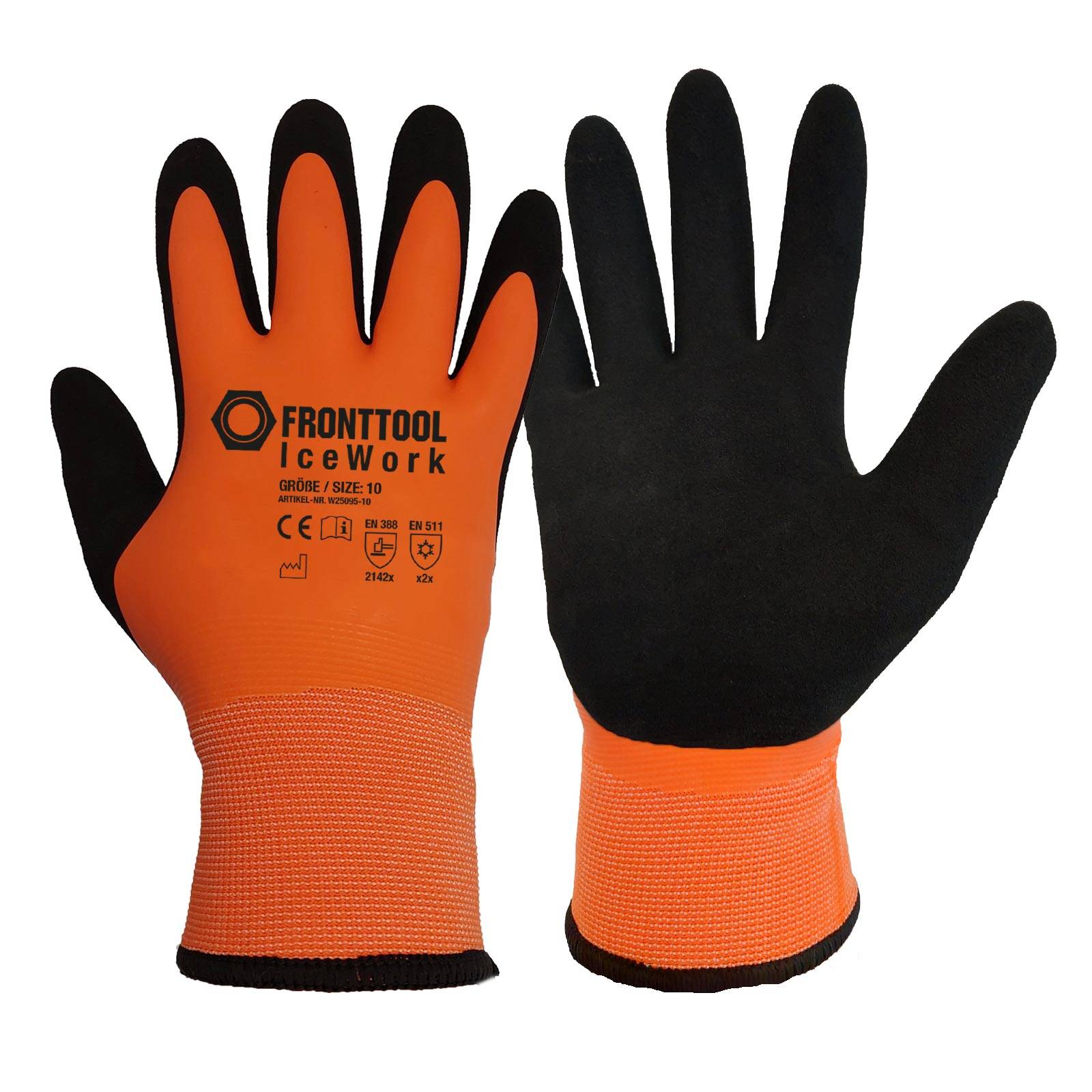 FRONTTOOL Kälteschutzhandschuhe IceWork - Größe:10