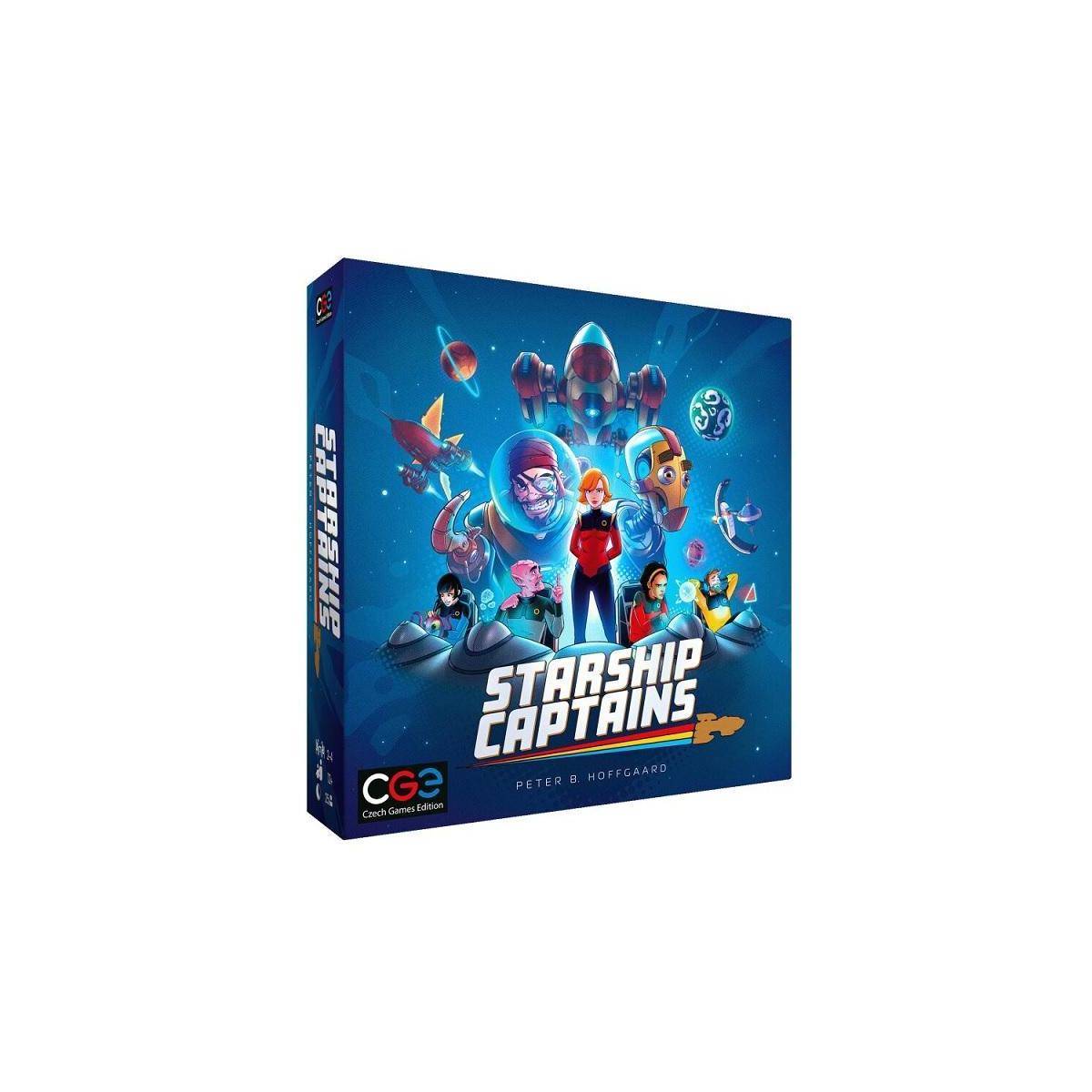 Starship-Captains, Brettspiel, für 1-4 Spieler, ab 12 Jahren (DE-Ausgabe)