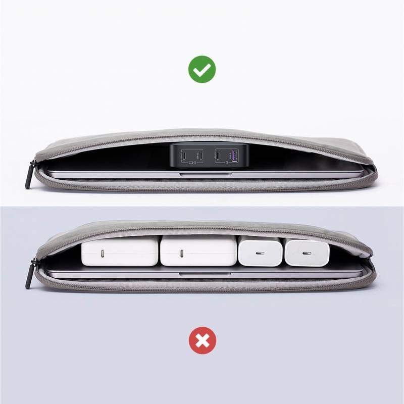 Nexode 100W USB C Ladegerät GaN Mehrfach USB-C Netzteil 4-Port