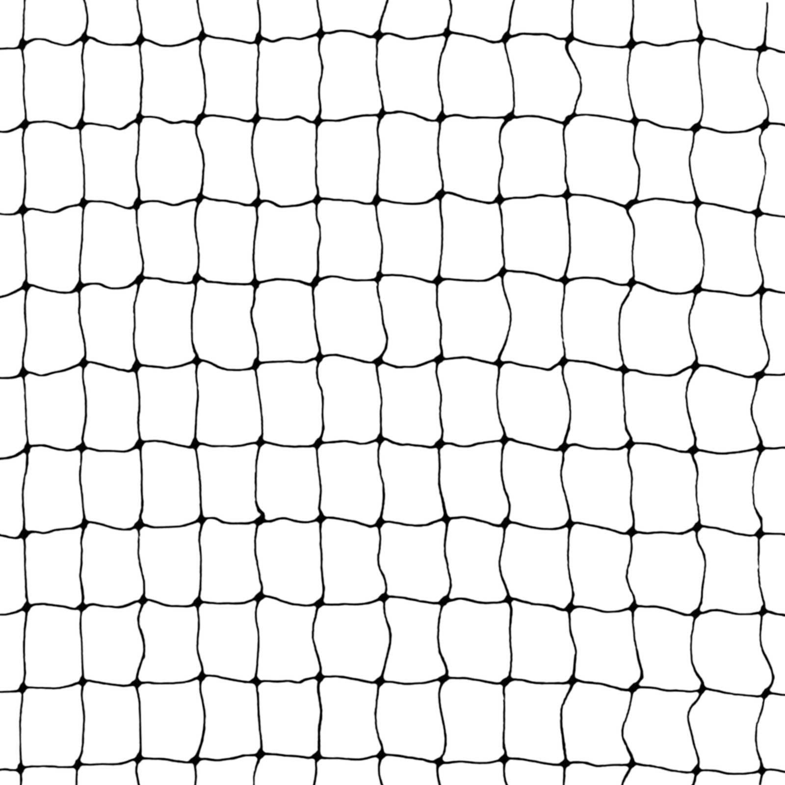 Katzenschutznetz 4 x 3m schwarz drahtverstärkt (B-Ware)