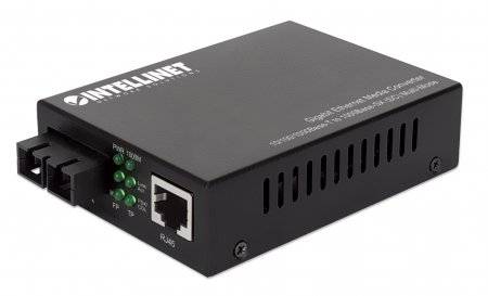 INTELLINET Gigabit Ethernet Medienkonverter Netzwerk-Infrastruktur Mediakonverter, Modems &