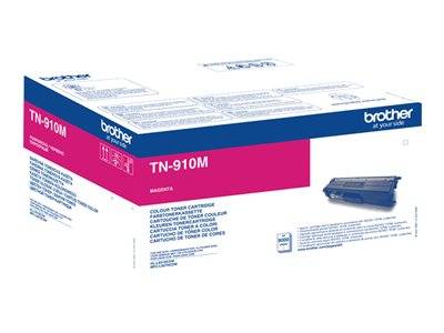 BROTHER TN-910M Toner Cartr. Magenta HC Drucken, Scannen & Verbrauchsmaterial Verbrauchsmaterialien