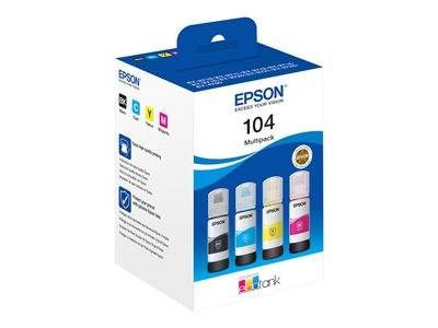 EPSON 1LB 104 EcoTank 4-colour Multipack Drucken, Scannen & Verbrauchsmaterial Verbrauchsmaterialien