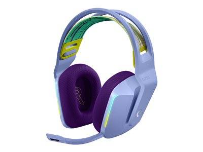 LOGI G733 LightSpeed Headset lilac Eingabe / Ausgabe Kopfhörer & Headsets
