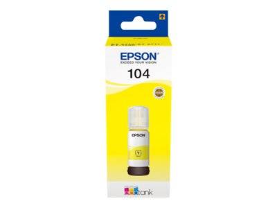 EPSON 1LB 104 EcoTank Yellow ink bottle Drucken, Scannen & Verbrauchsmaterial Verbrauchsmaterialien