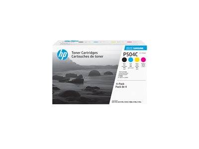 SAMSUNG CLT-P504C 4-pk CYMK Toner Crt Drucken, Scannen & Verbrauchsmaterial Verbrauchsmaterialien -