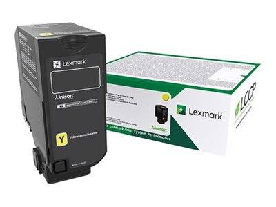 LEXMARK Return Prgm Toner Gelb 10K Drucken, Scannen & Verbrauchsmaterial Verbrauchsmaterialien -